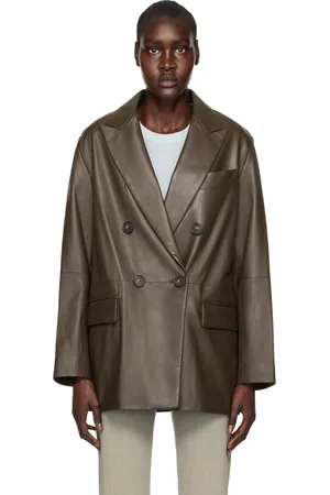 Vince deals leather trench