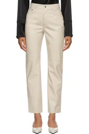 How to Wear Vinyl Pants for Work  Brunette from Wall Street