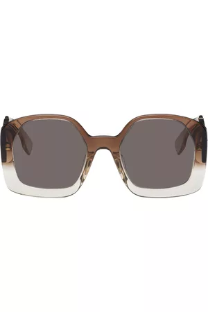 O'Lock oversized square-frame tortoiseshell acetate sunglasses