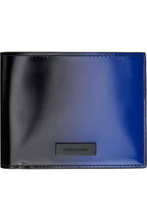 Salvatore Ferragamo Men's Revival Bifold Wallet, Black/Gold, One
