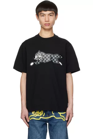 ICECREAM Men Sports T-shirts - Black Running Dog T-Shirt