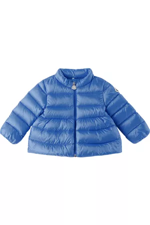 Moncler Puffer & Down Jackets - Baby Blue Joelle Down Jacket