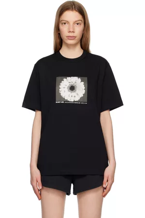 Helmut Lang Women T-shirts - Black Photo T-Shirt