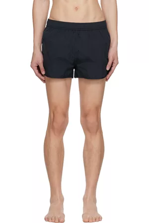 Filippa K Men Swim Shorts - Navy Drawstring Swim Shorts
