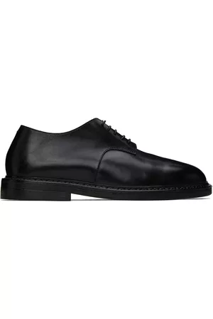 MARSÈLL Men Pointed Toe Formal Shoes - Black Nasello Derbys