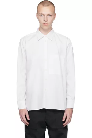 Universal Works Men Handkerchiefs - White Square Pocket Shirt
