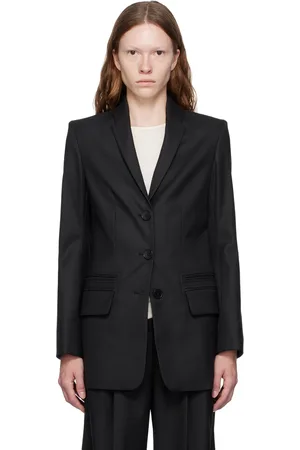 By Malene Birger Poppie maxi coat - Black