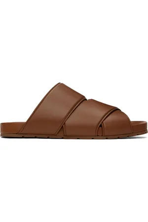 Bottega veneta leather discount slippers