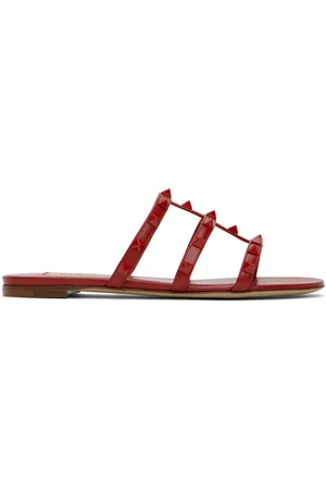 Valentino slide sandal discount sale