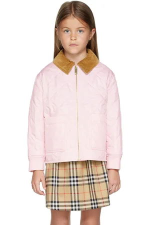 Burberry coat cheap kids pink