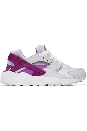 Air huarache run hot sale mid kids purple