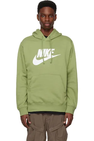 Nike club cheap hoodie swoosh