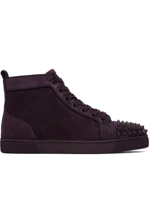Christian Louboutin  Louis Orlato Rubber-Trimmed Coated-Canvas
