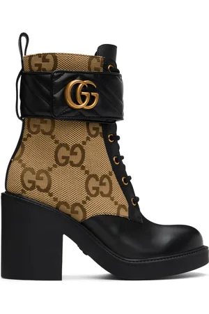 GUCCI Stanley embellished rubber rain boots