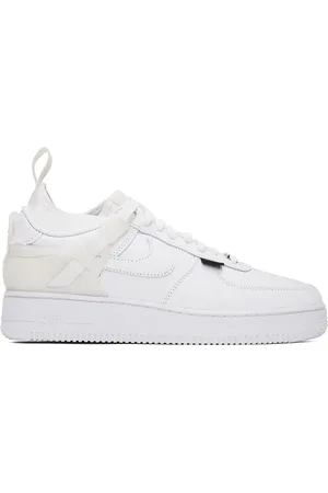 Nike Air Force 1 High Sculpt White/Silver Sneakers - Farfetch