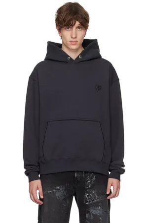 Lace cotton hoodie - Andersson Bell - Men
