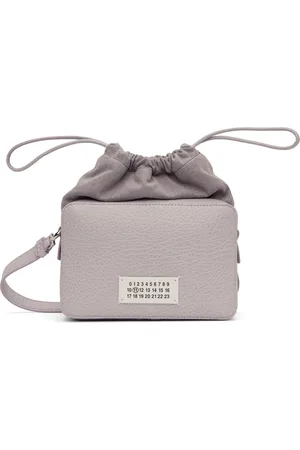 Maison Margiela Purple Logo Crossbody Bag