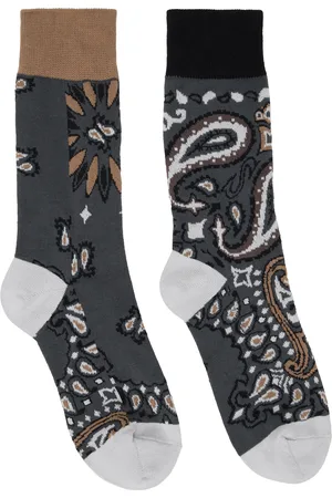 Sacai star-print Calf Socks - Farfetch