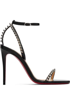 Christian Louboutin So Me 100 Embellished Leather Sandals