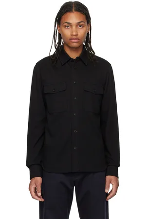 RAG & BONE Finlay printed cotton-sateen overshirt, Sale up to 70% off