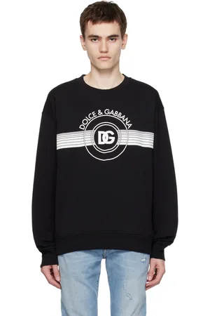 Chenille monogram jacquard sweatshirt - Dolce & Gabbana