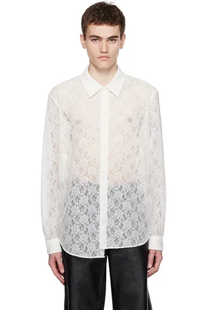 Our Legacy Black Lace Policy Shirt