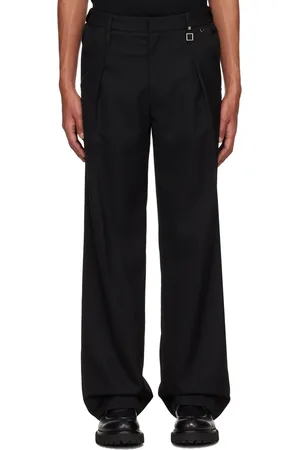 WANYNG pants for men Plus-Size Loose Jeans Street Wide Leg Trousers Pants  mens fall fashion 2022 Black M - Walmart.com