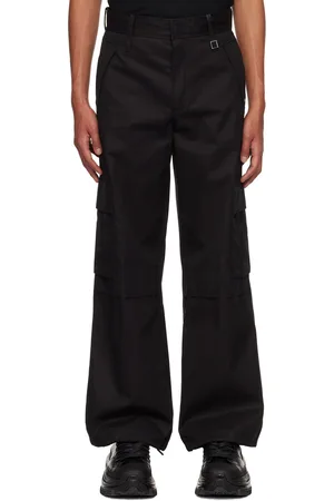 Buy Black Flare Pants With Pockets Online In India -  India
