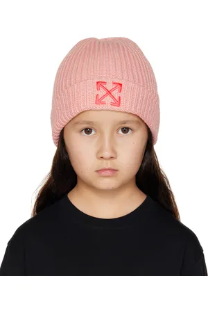 Off-white Kids' Little Girl's & Girl's Arrow Beanie In Fuchsia