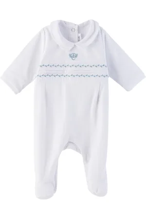 Calvin Klein Velvet Onesie - 56 - Grey - Newborn