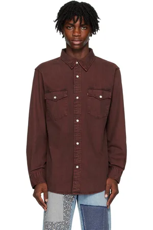 K-Lara Men Washed Casual Brown Shirt - Buy K-Lara Men Washed Casual Brown  Shirt Online at Best Prices in India | Flipkart.com