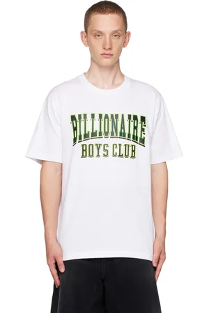 Billionaire Boys Club: White Printed T-Shirt