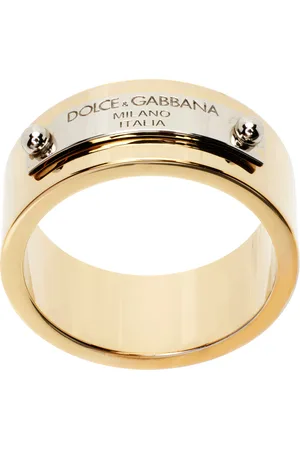 Dolce & Gabbana - Silver Logo Band Ring