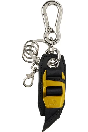 Jimmy Choo Warren Logo-Print Keyring