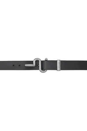 ROGER VIVIER Ceinture B Vivier buckle-embellished leather belt, Sale up to  70% off