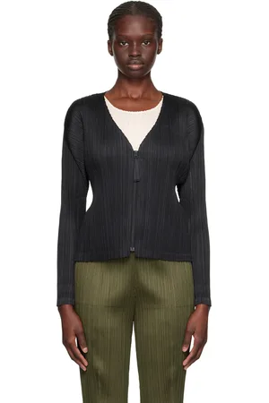 Issey miyake pleats outlet please cardigan