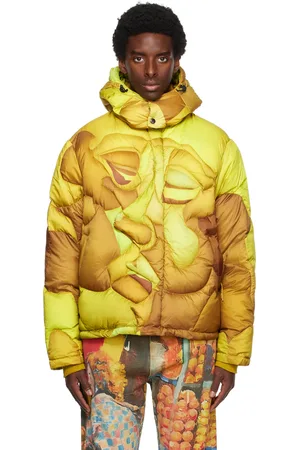 KidSuper Graphic Print Hooded Puffer Jacket - Farfetch