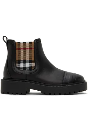 Boys store burberry boots