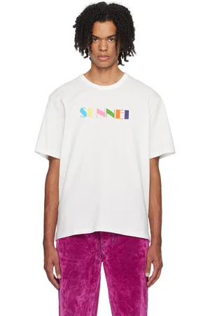 debossed-monogram T-Shirt, Sunnei