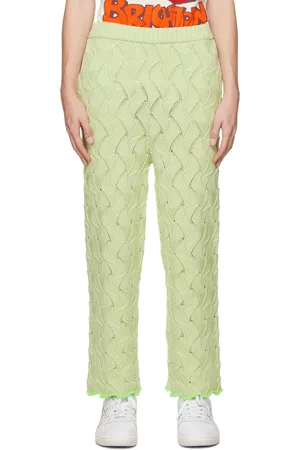 Ocean Wave Print Pants, Cornflower – SourceUnknown