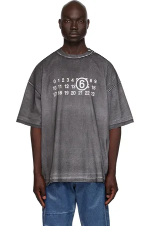 Maison Margiela MM0 t-shirt oversize stampata donna - Glamood Outlet