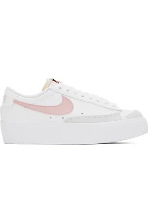 Nike Vandal 2k Faux Leather-trimmed Metallic Faille Platform Sneakers in  Pink | Lyst