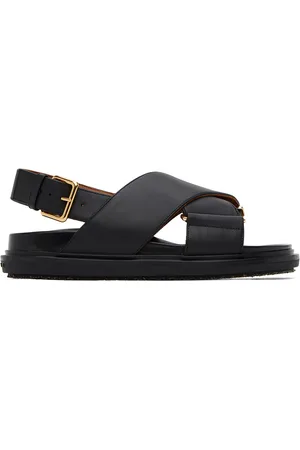 Marni Fussbett criss-cross Sandals - Farfetch