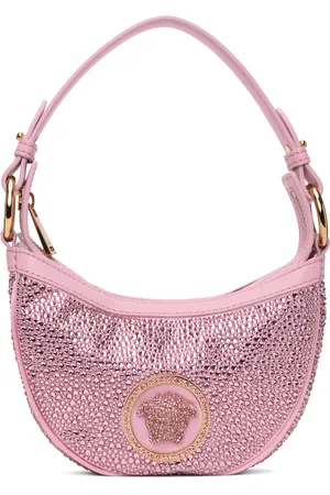 Versace Girls Pink Medusa Handbag | Junior Couture USA
