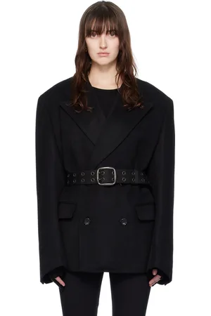 JUNYA WATANABE Black Belted Blazer