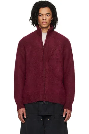 Coit Boxy Cardigan - Red