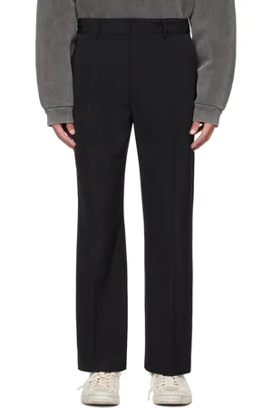 Buy Louis Philippe Black Trousers Online - 793943 | Louis Philippe
