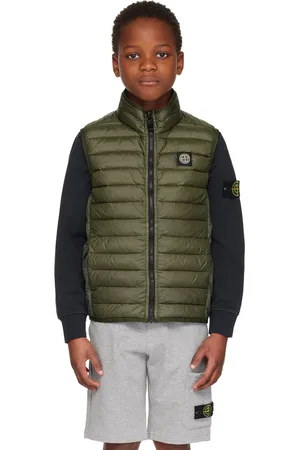 Kids stone island on sale gilet