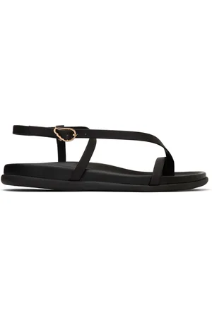 ANCIENT GREEK SANDALS Eleftheria braided leather sandals | NET-A-PORTER