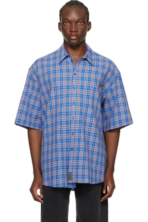 Checkered store rose shirt